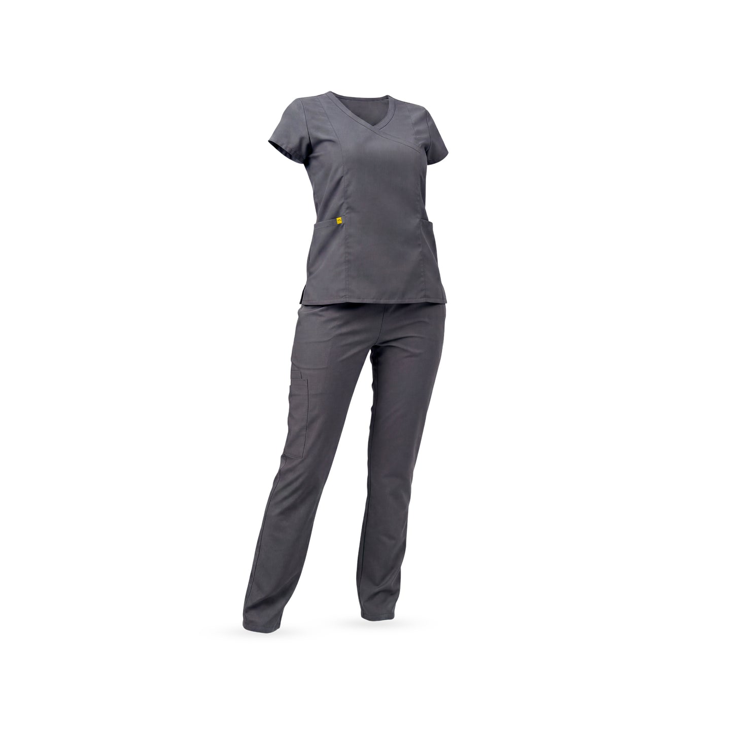 Uniforme Dama Esencial Cuello Cruzado Pantalón Clásico