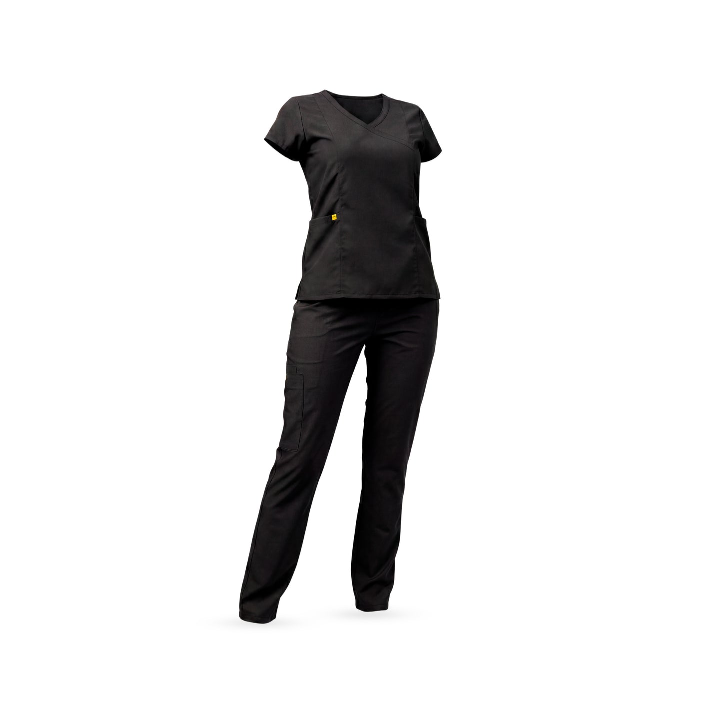 Uniforme Dama Esencial Cuello Cruzado Pantalón Clásico