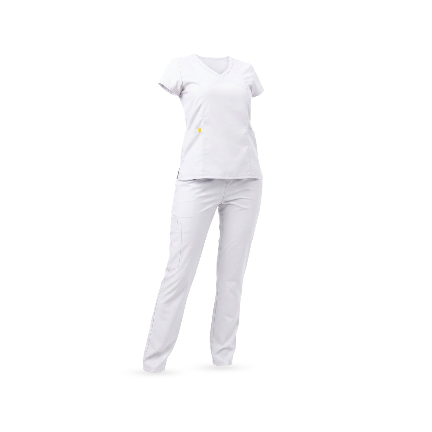 Uniforme Dama Esencial Cuello Cruzado Pantalón Clásico