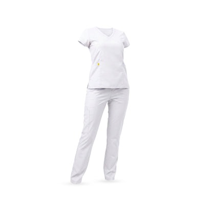 Uniforme Dama Esencial Cuello Cruzado Pantalón Clásico