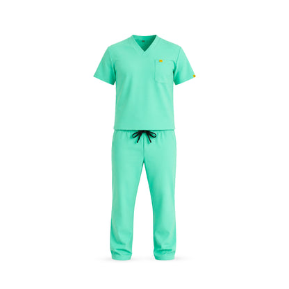 Uniforme Caballero Flex Cuello V Bota Recta