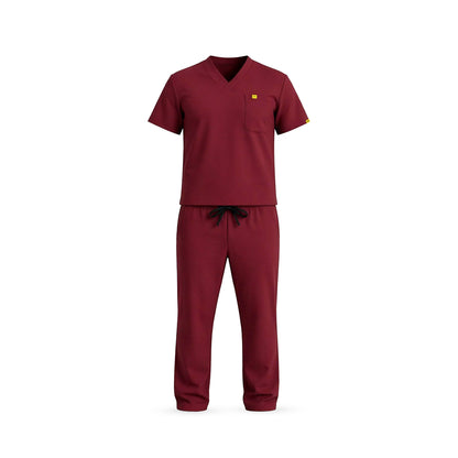 Uniforme Caballero Flex Cuello V Bota Recta