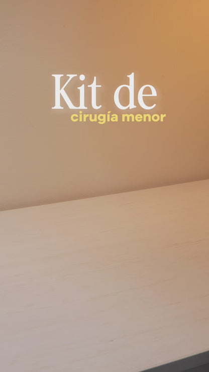 Kit de Cirugía Menor